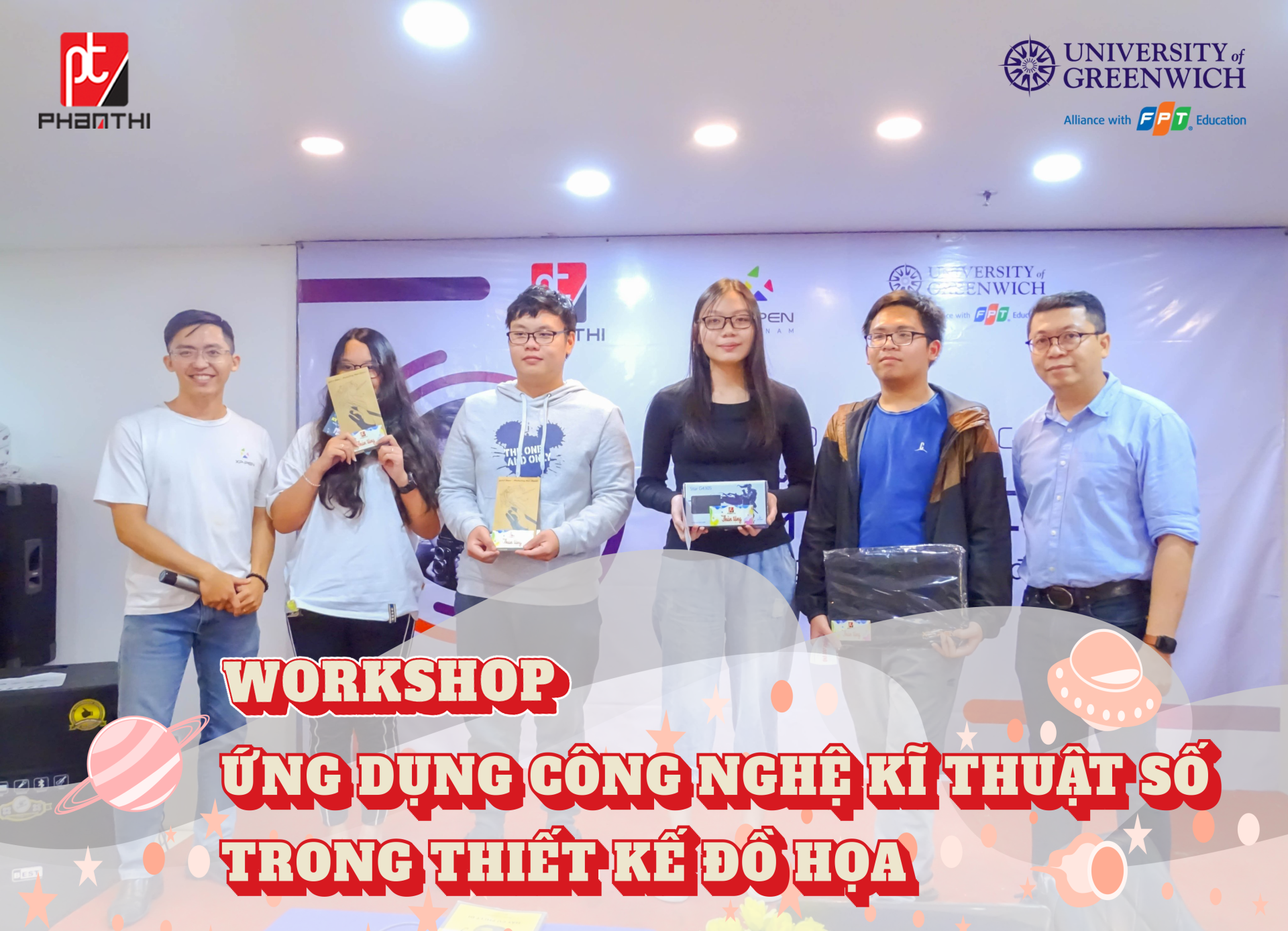 Workshop XP.lore tại trường ĐH Greenwich