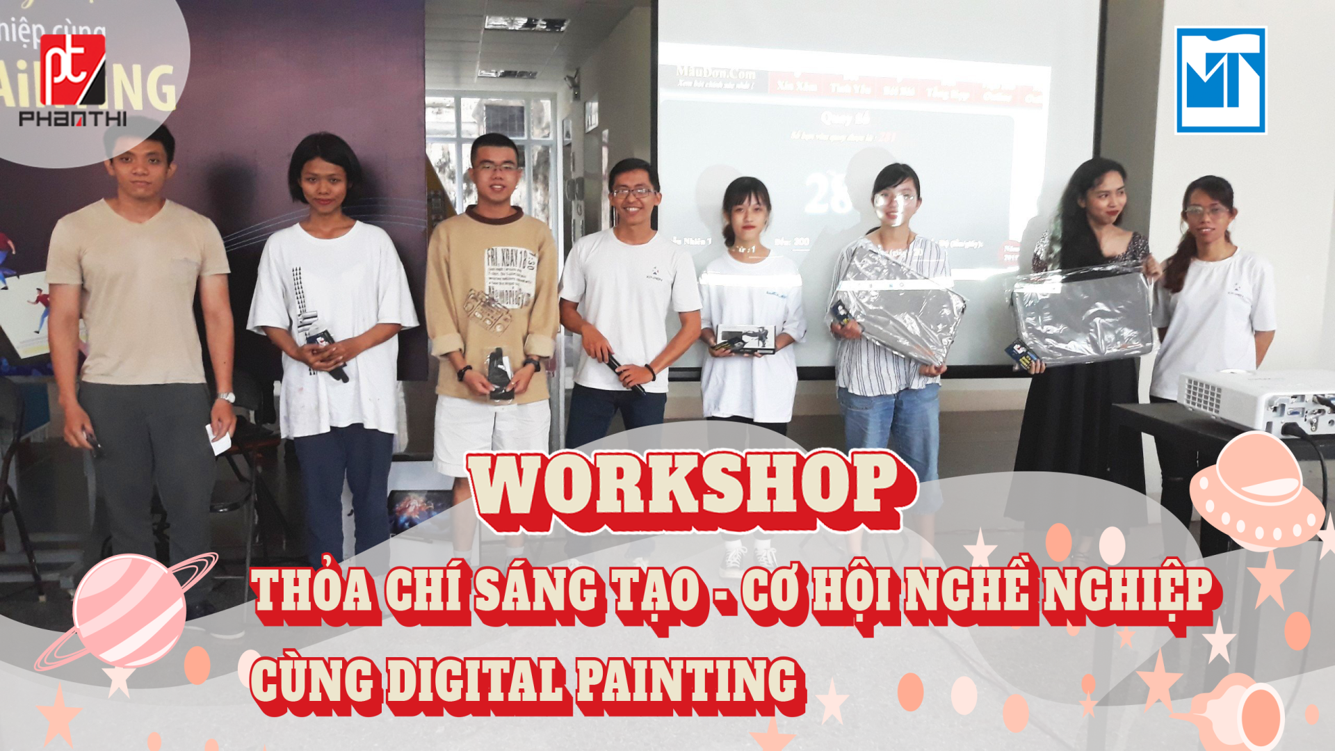 Workshop XP.lore tại trường ĐH Mỹ Thuật TP.HCM