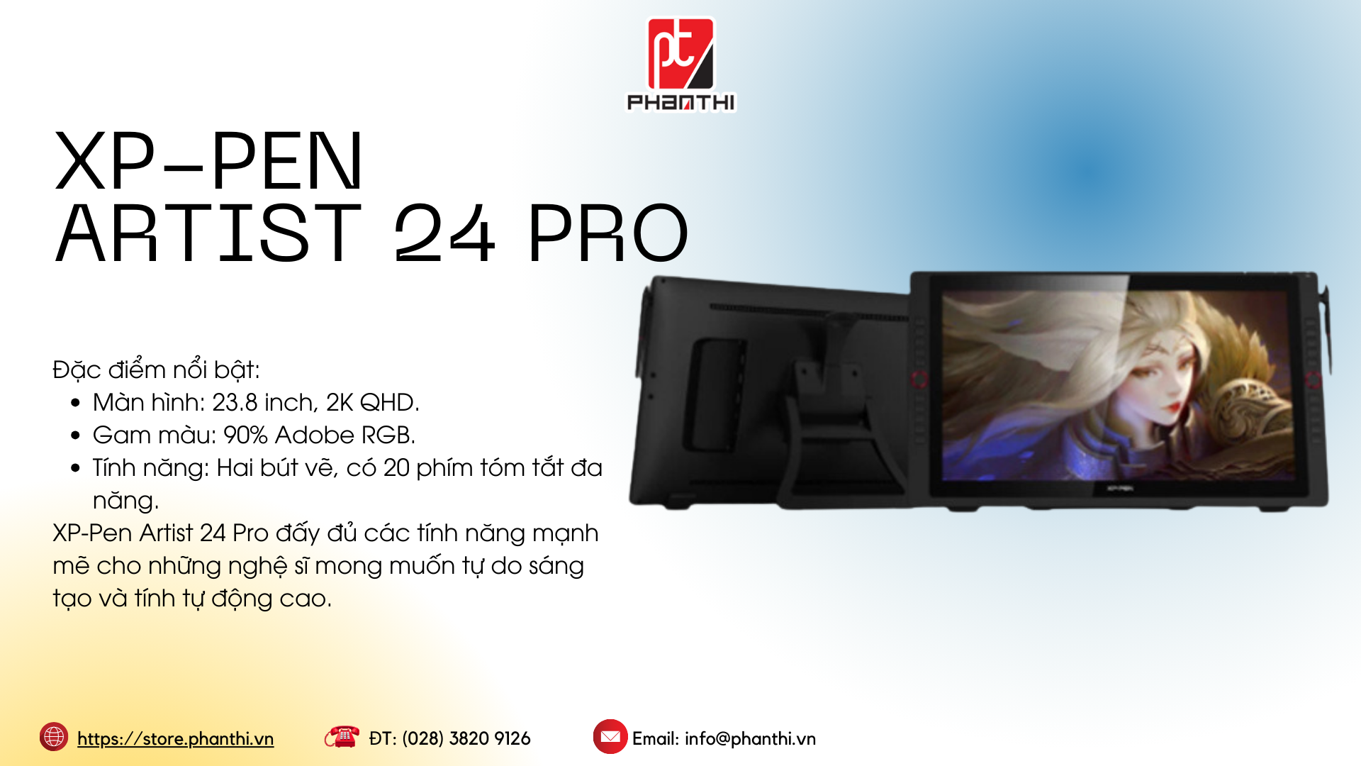 Bảng vẽ điện tử, vẽ tranh kỹ thuật số, Xencelabs Pen Display 24, Wacom Cintiq Pro 24, Wacom Cintiq 16, Viekk VK1560, XP-Pen Artist 24 Pro, bảng vẽ kỹ thuật số tốt nhất, độ chính xác màu sắc, bút vẽ nhạy cảm lực nhấn.