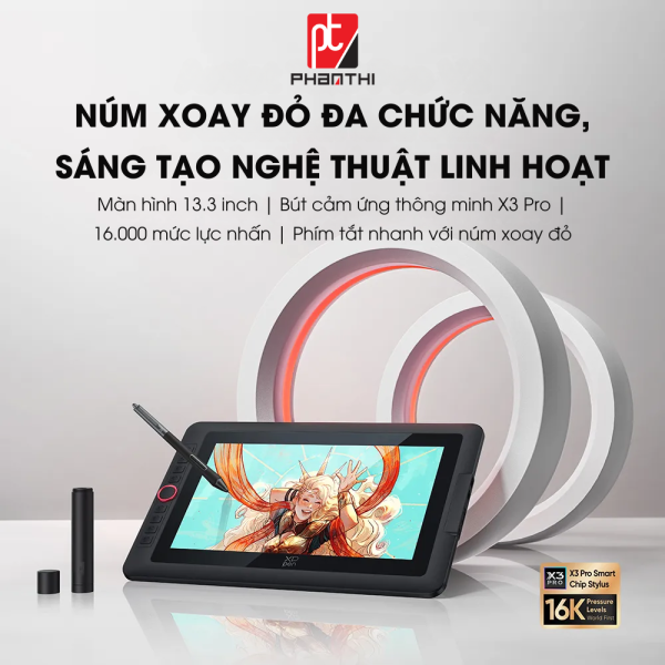 Bảng Vẽ Màn Hình XP-Pen Artist Pro V2 16K