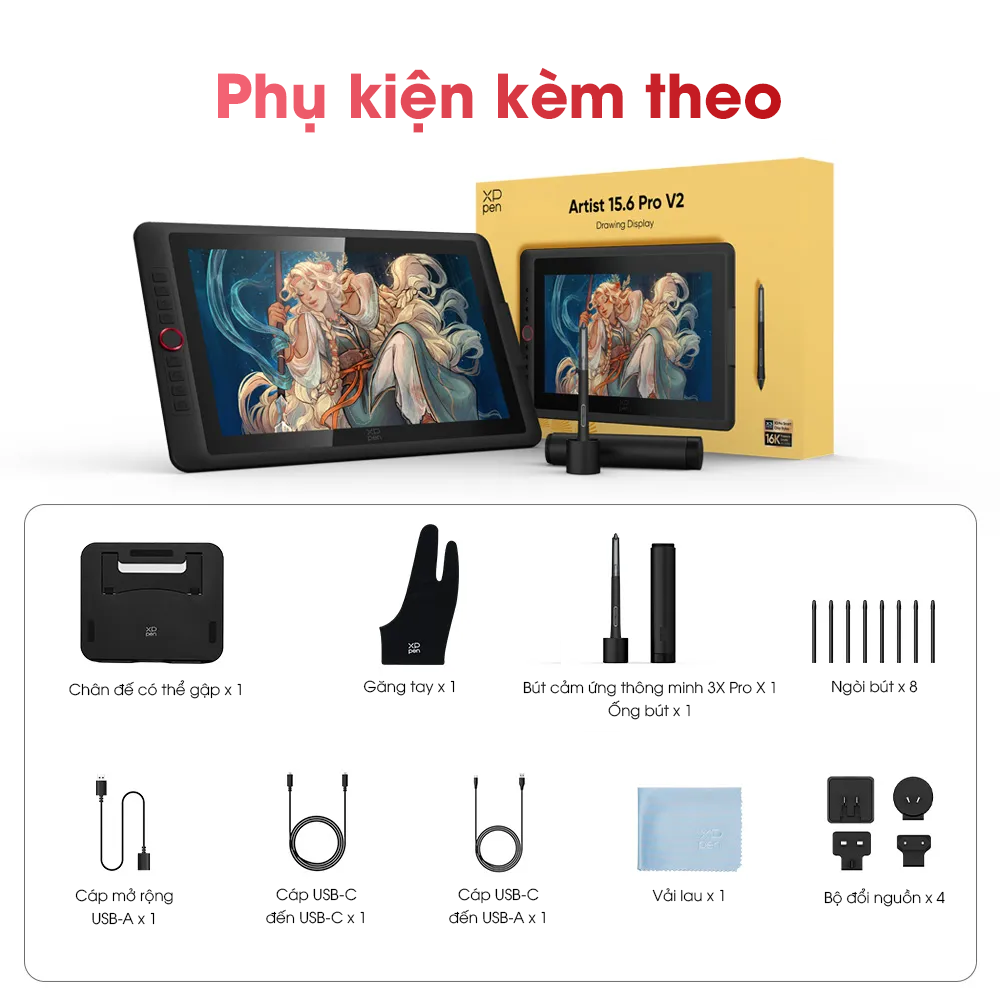 Phụ kiện - 15.6 Pro V2-16K