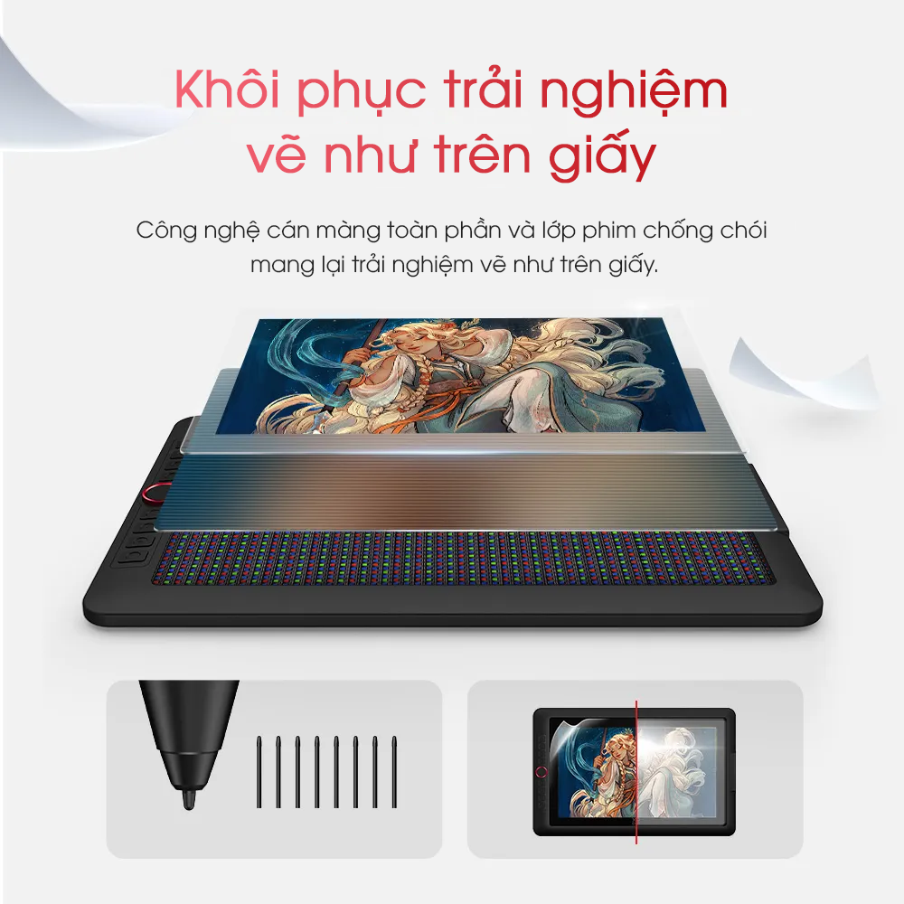 Mô phỏng mặt giấy vẽ - 15.6Pro V2 - 16K.