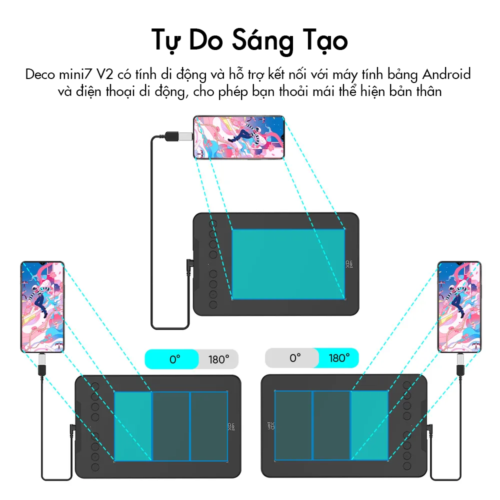 Deco Mini7 V2 Kết nối thuận tiên