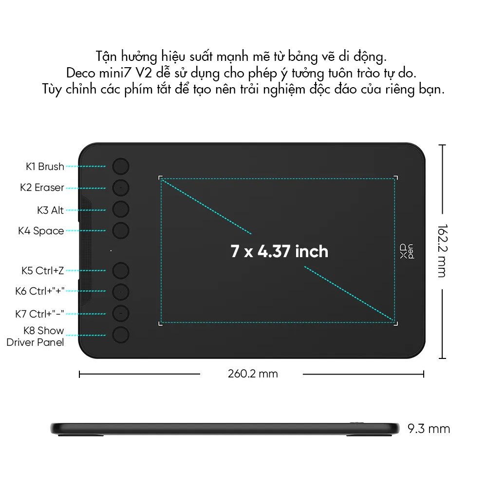Deco Mini7 V2 hoạt động trơn tru.