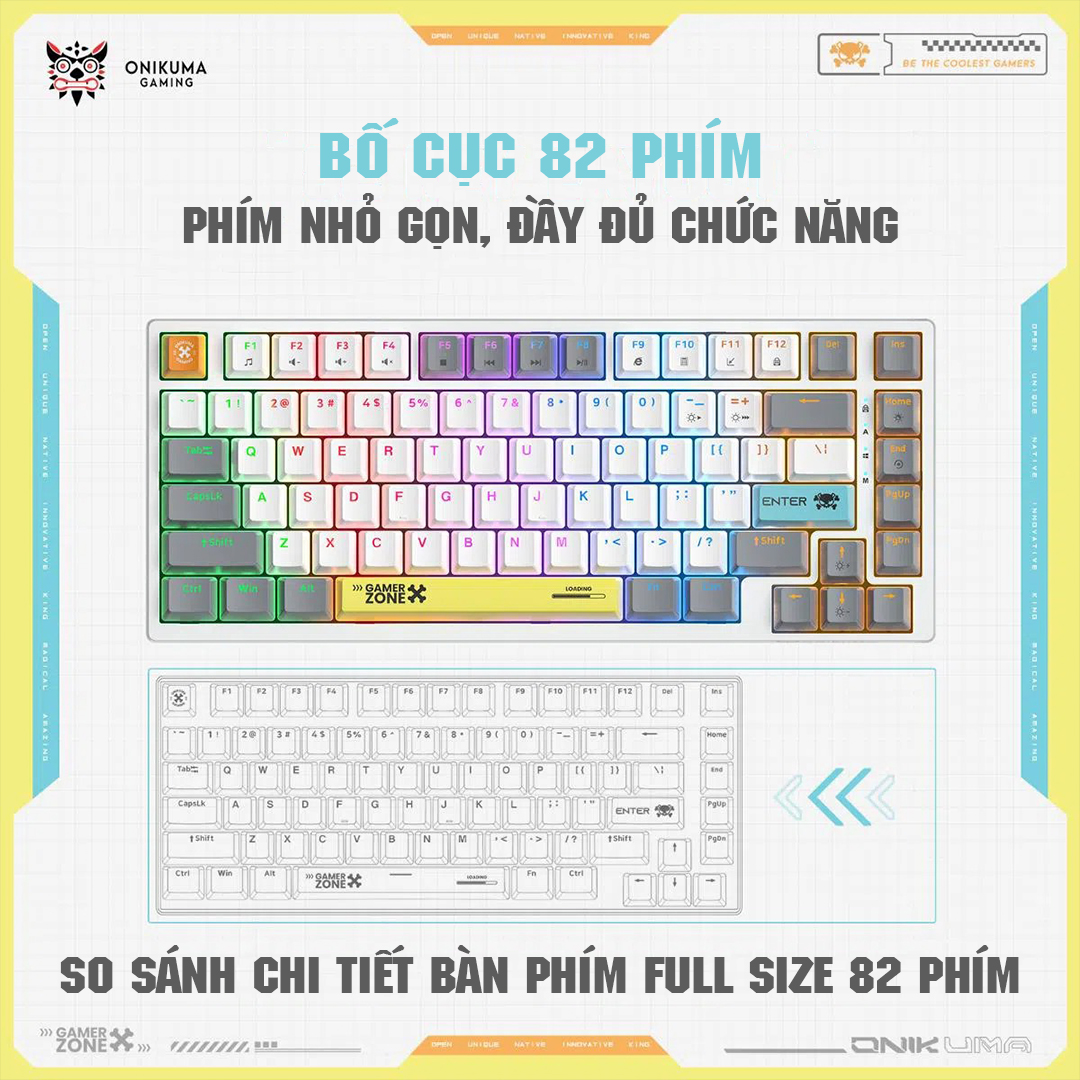 Bàn phím Onikuma G58-5