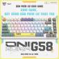 Bàn phím Onikuma G58-6
