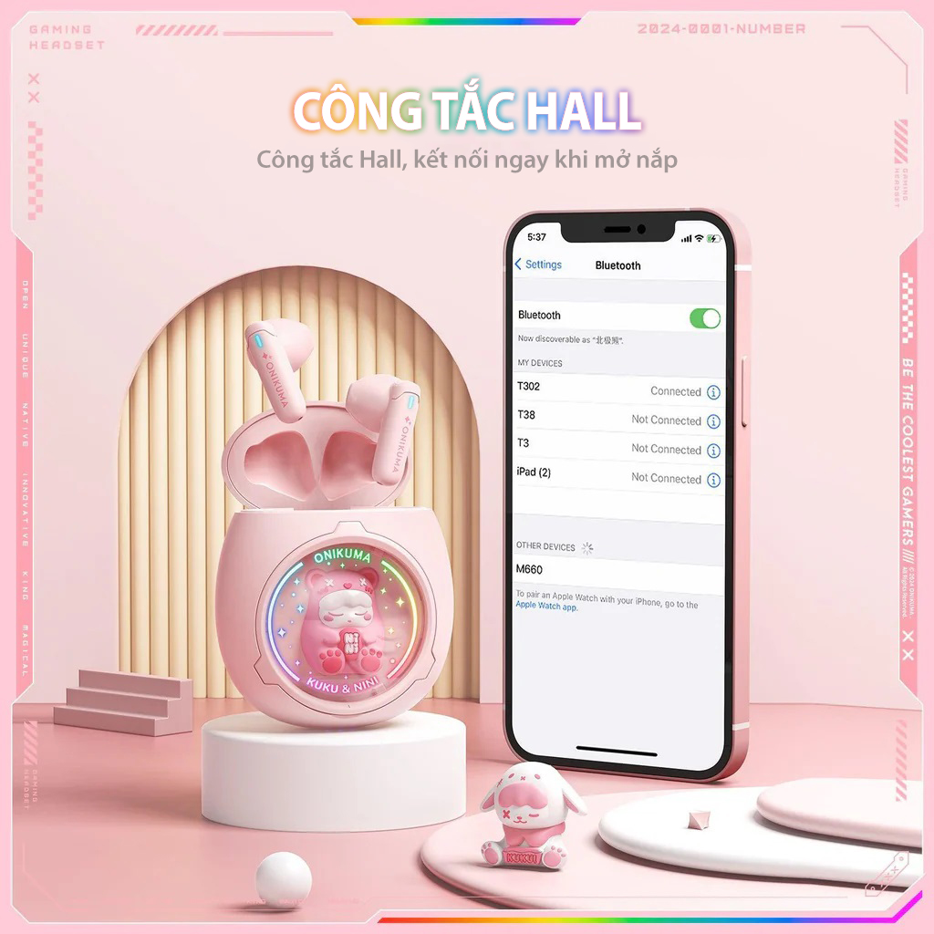 Onikuma T302 Bluetooth-5