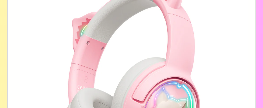 Onikuma B5 bluetooth hồng 1