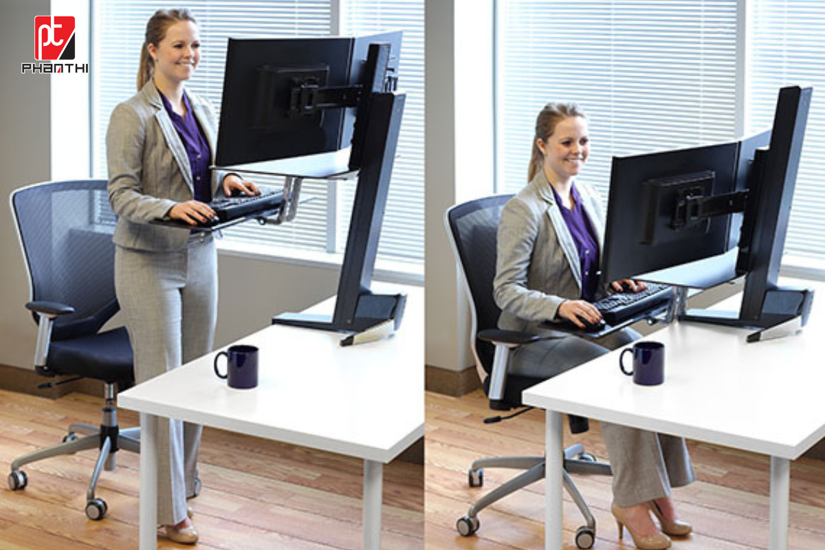 giá đỡ nhiều màn hình