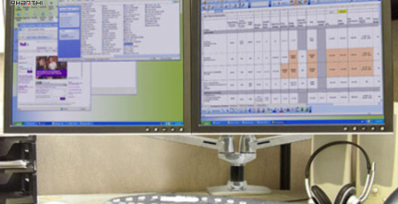 giá đỡ nhiều màn hình