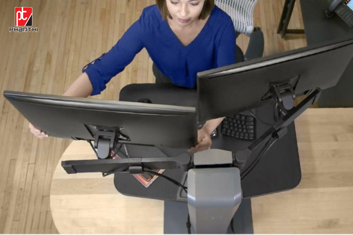 giá đỡ nhiều màn hình