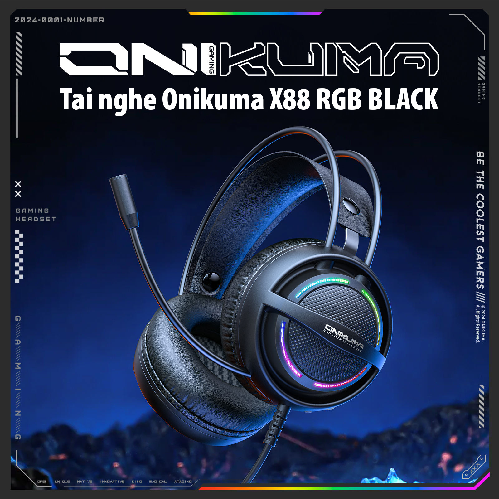 Onikuma X88