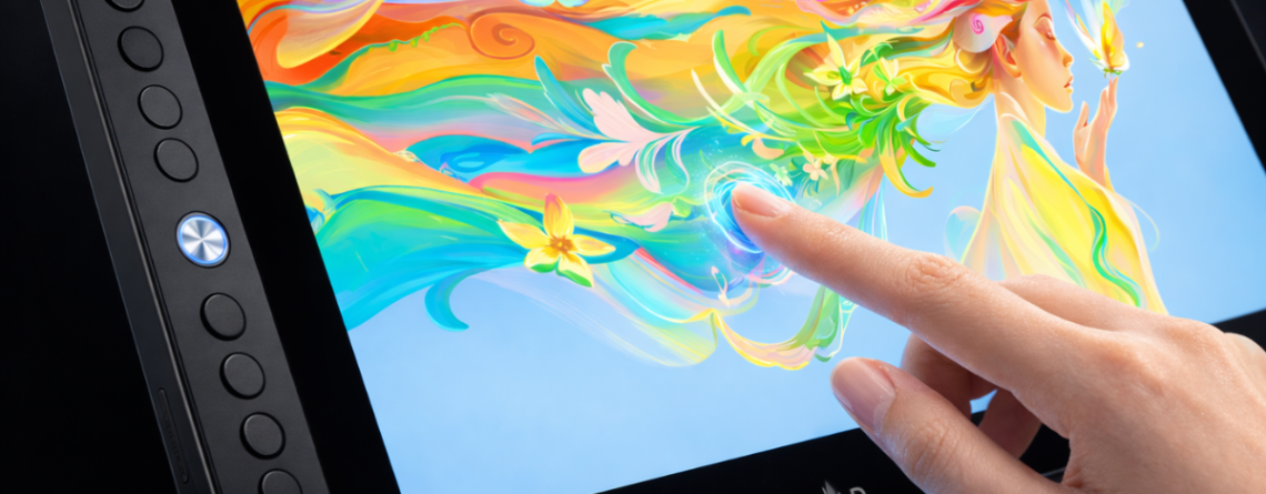 bảng vẽ cảm ứng tay