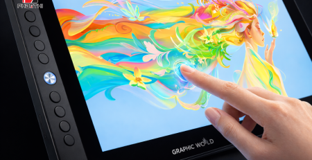 bảng vẽ cảm ứng tay