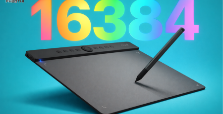 bảng vẽ 16k mức lực nhấn