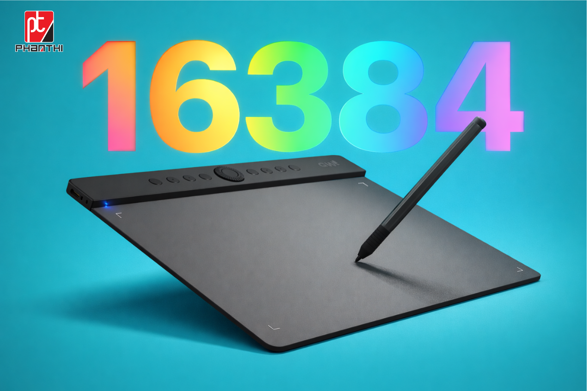 bảng vẽ 16k mức lực nhấn